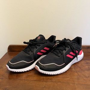 Adidas Climawarm Bounce Men’s Running Shoes Sneakers Sz US 10 Black/Pink G54870